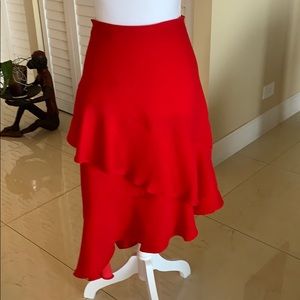 red tango skirt